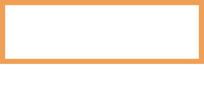 Logo with bold, white text on black background, reading Bellmont Cabinet Co. A thin orange border surrounds the text, with a grey outline on the top section.