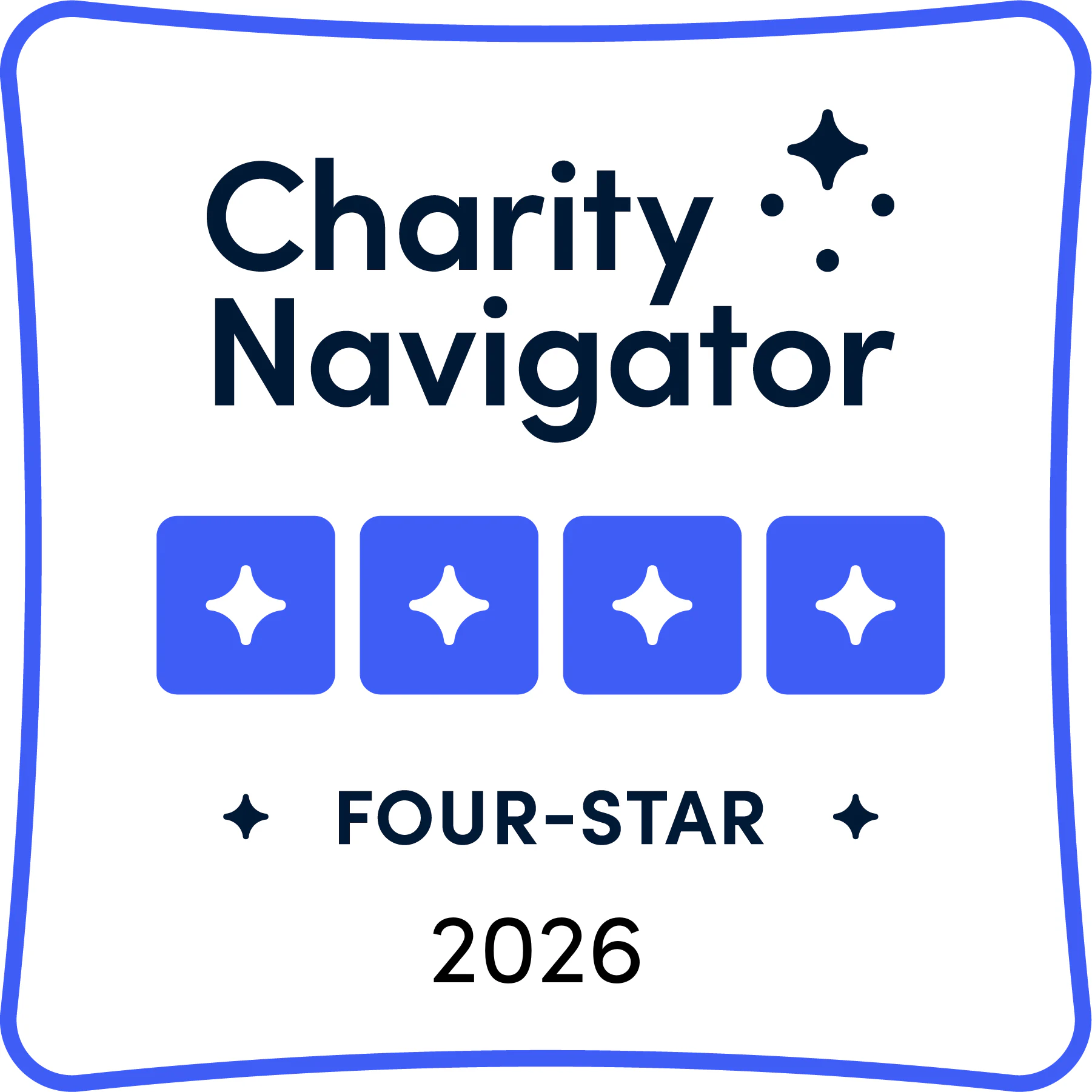 Charity Navigator 4-Star Rating 2026